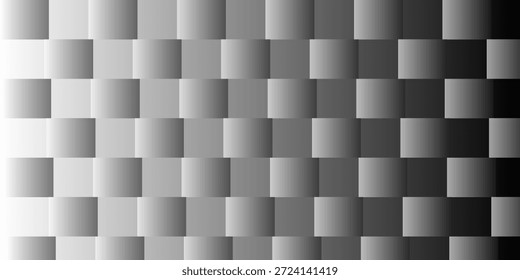 Abstract white background. Minimal geometric white light background abstract design. Random shifted white cube boxes block background wallpaper banner with copy space. Abstract pale geometric pattern.

