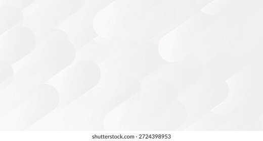 Fundo branco abstrato. Projeto abstrato de fundo de luz branca geométrica mínima.
