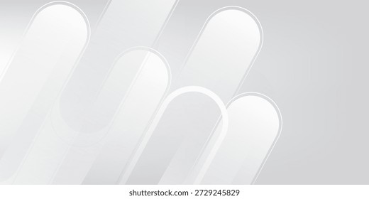 Abstrakter weißer Hintergrund. Minimale geometrische weißes Licht Hintergrund abstraktes Design.