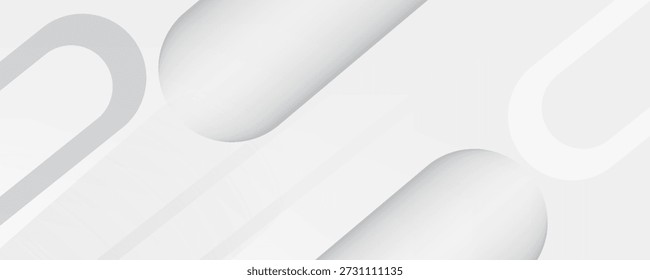 Abstract white background. Minimal geometric white light background abstract design.