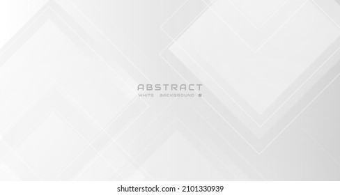 Abstract white background. Minimal grey background vector design, for various background, template, banner, poster, presentation, etc.