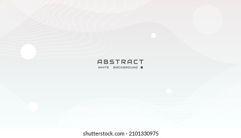Abstract white background. minimalist element background vector design, for various background, template, banner, poster, presentation, etc.