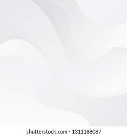 Abstract white background, Modern backdrop, Vector