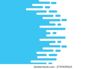 Abstract white background with modern blue curved geometric layers. Modern diagonal style concept for banner, website, brochure, presentation, card and cover. VOL. 2