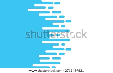 Abstract white background with modern blue curved geometric layers. Modern diagonal style concept for banner, website, brochure, presentation, card and cover. VOL. 2
