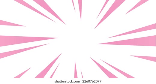 Abstract White Background, With Modern Comic Style
