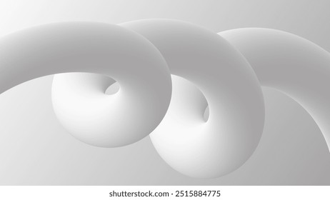 Abstrakter weißer Hintergrund. Modernes Hintergrundkonzept. Vektor.