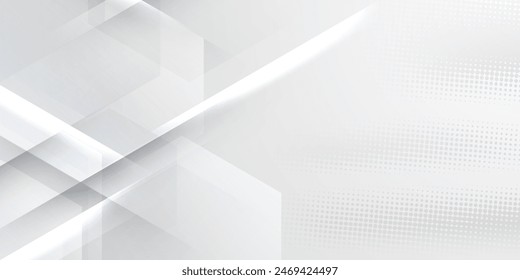 Abstrakter weißer Hintergrund Modernes Design Vektorillustration