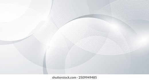 Fondo blanco abstracto Ilustración vectorial de diseño moderno