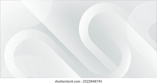 Fondo blanco abstracto Ilustración vectorial de diseño moderno