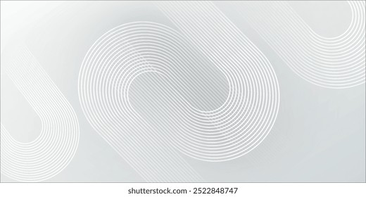 Fondo blanco abstracto Ilustración vectorial de diseño moderno