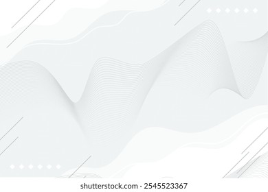 Fondo blanco abstracto Ilustración vectorial de diseño moderno