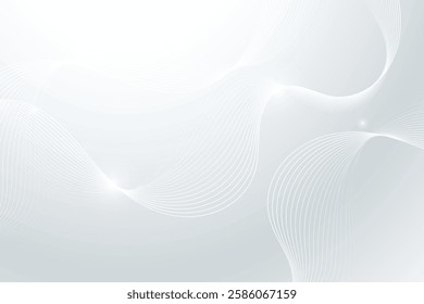 abstract white background modern design Vector illustration