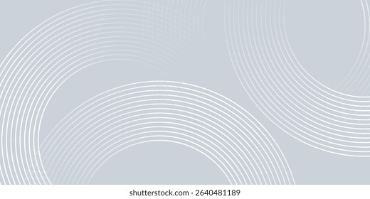 abstract white background modern design circle futuristic background eps10