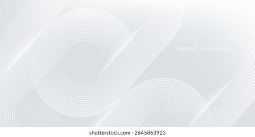 Fondo blanco abstracto Vector de diseño moderno EPS10