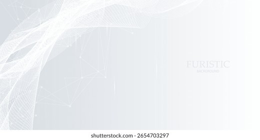 Abstrato branco fundo moderno design vetor ilustração.tecnologia digital do futuro conceito.vetor eps10