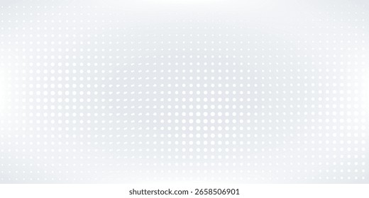Fondo blanco abstracto Diseño moderno Concepto simple Gradiente de puntos