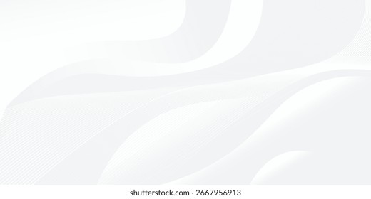 Fondo blanco abstracto Ilustración vectorial de diseño moderno