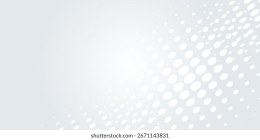 Fondo blanco abstracto Vector de diseño moderno Gráfico de onda simple