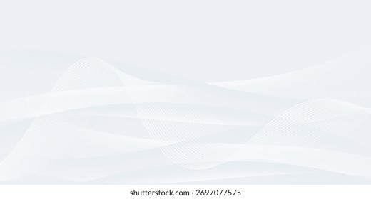 Fondo blanco abstracto Ilustración vectorial de diseño moderno