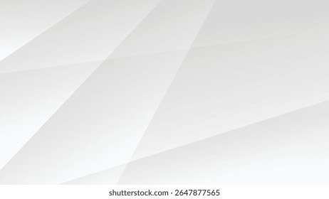 abstract white background with modern geometric shape decoration