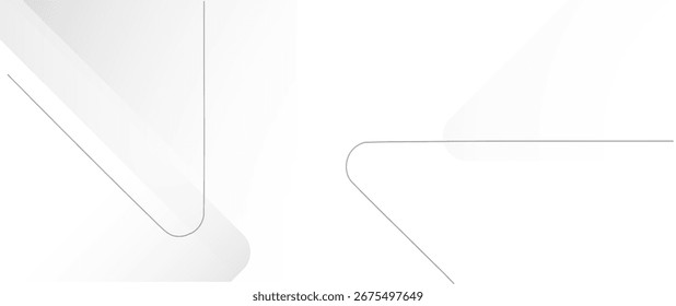 Abstract white background modern Geometric design.