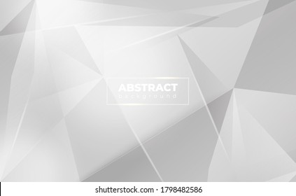 Abstract  White Background with mosaic design. vector illustration
