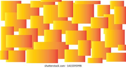 abstract white background with orange squares. vector for wallpaper design, posters, presentations