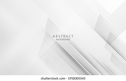 Abstract white background poster with dynamic. technology network Vector illustration.