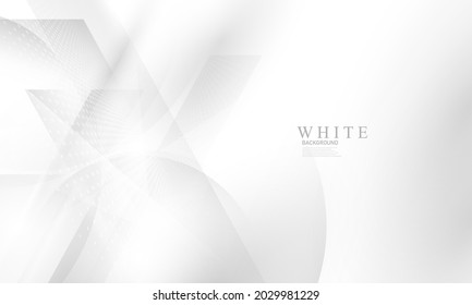 Abstract white background poster with dynamic. technology network Vector illustration.