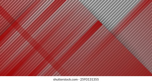 Abstract White background with red diagonal lines. modern background vector illustration eps 10