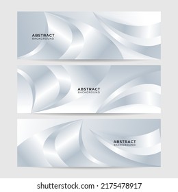 Resumen de fondo blanco para banner amplio, cabecera web, portada de medios sociales, diseño de presentación. Ilustración del vector 