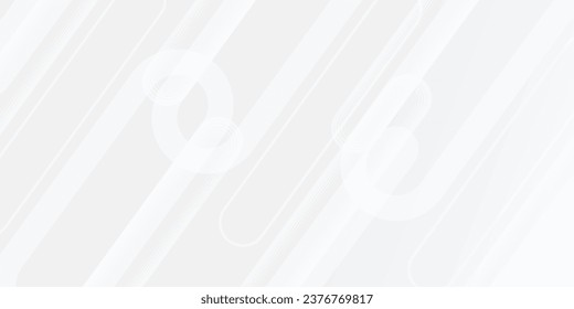 Abstract white background slash lines .Minimal geometric white light background abstract.