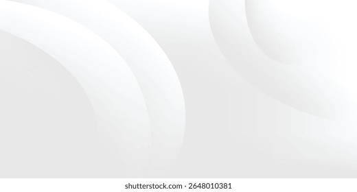 abstrakter weißer Hintergrund mit glatten dekorativen Wirbellinien fließend