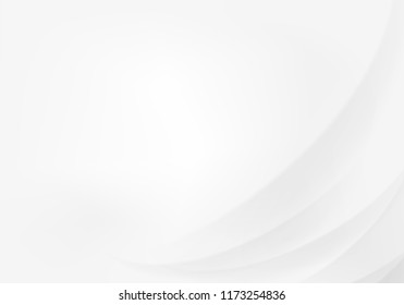 abstract white background with smooth lines