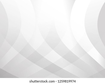 abstract white background with smooth lines