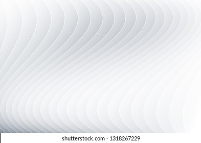 abstract white background with smooth lines