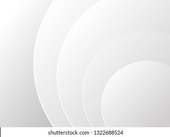 abstract white background with smooth lines