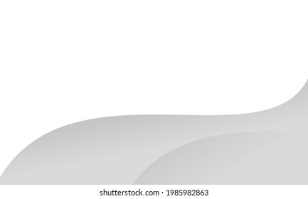 Abstract white background with smooth lines. vector illustration
