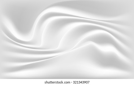 abstract white background with smooth lines
