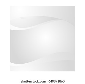 abstract white background with smooth lines