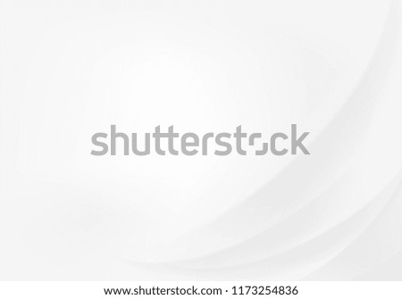 abstract white background with smooth lines