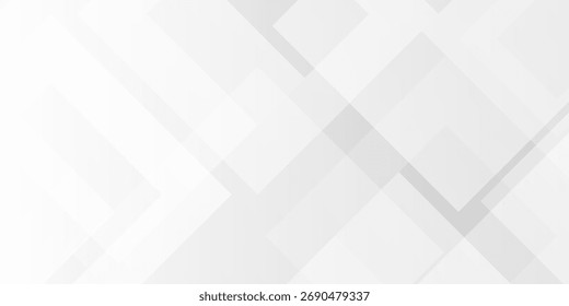 Fondo blanco Abstractas con bloques geométricos suaves y gradiente de luz