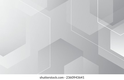 Abstrakter weißer Hintergrund mit Quadraten. Dynamische Formen-Zusammensetzung. Vektorgrafik