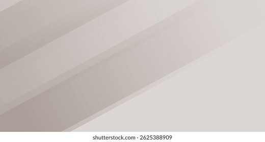 Fundo Branco Abstrato com Listras. Banner mínimo de vetor. Pearl Colored Sleek Texture. ilustração vetorial