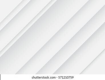 Abstract white Background with Stripes. Vector Minimal Banner. - Shutterstock ID 571210759