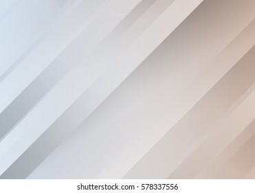 Abstract White Background and Stripes  Vector Minimal Banner  Pearl Colored Sleek Texture 