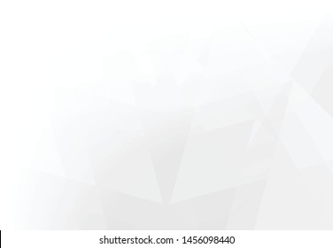 Abstract white background. Subtle background, blurred patterns. Light pale vector background. Abstract pale geometric pattern