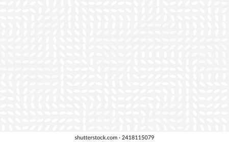 Abstract White Background with Swirl Geometric Shapes. Vector Grey Texture. Simple Clear Light Pattern