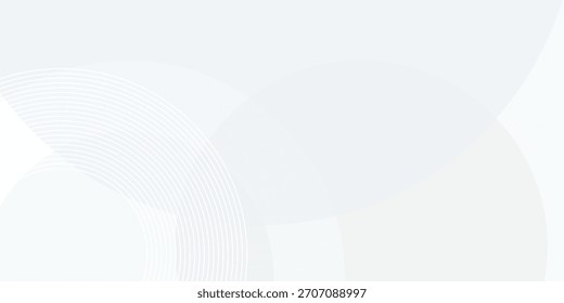 Abstract White Background. Technology Banner. Vector Illustration. Abstract Business Wallpaper Vector Format, gray eps10 background. vector illustration